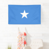 Flagge Somalias Banner (Insitu)