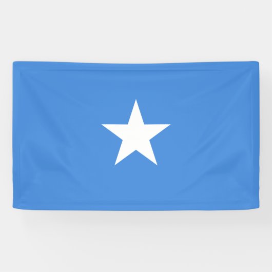 Flagge Somalias Banner (Horizontal)