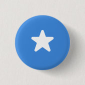 Flagge Somalias Button (Vorderseite)