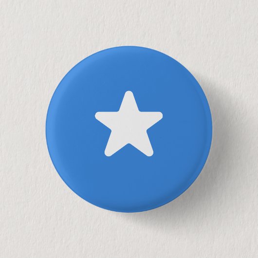 Flagge Somalias Button (Vorderseite)