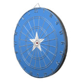 Flagge Somalias Dartscheibe (Vorderseite rechts)