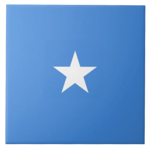 Flagge Somalias Fliese
