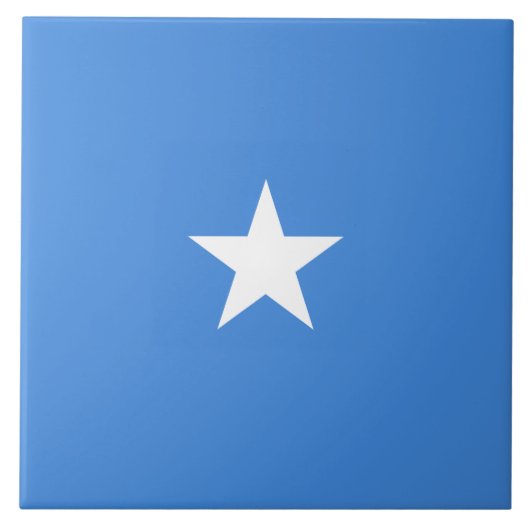 Flagge Somalias Fliese (Vorderseite)