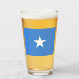 Flagge Somalias Glas