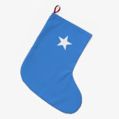 Flagge Somalias Großer Weihnachtsstrumpf (Vorderansicht (hängend))