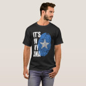 Flagge Somalias Heritage DNA T-Shirt (Vorne ganz)