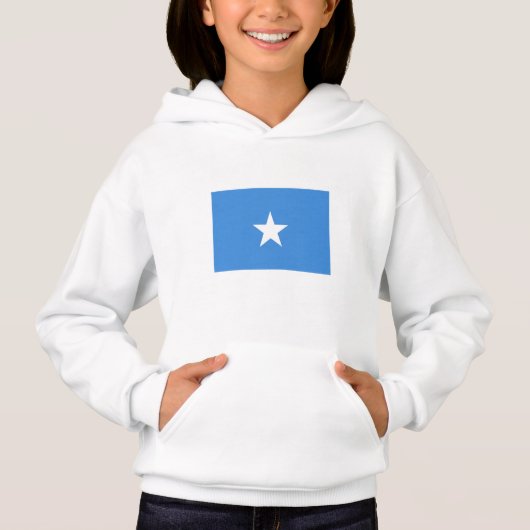 Flagge Somalias Hoodie (Vorderseite)