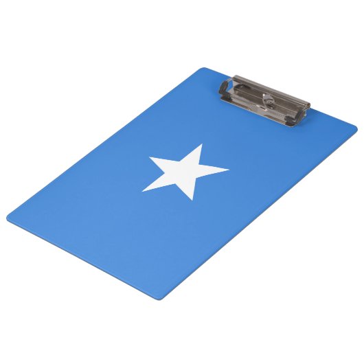 Flagge Somalias Klemmbrett (Schrägansicht)