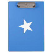Flagge Somalias Klemmbrett (Vorderseite)