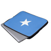 Flagge Somalias Laptopschutzhülle (Vorne Knopf)