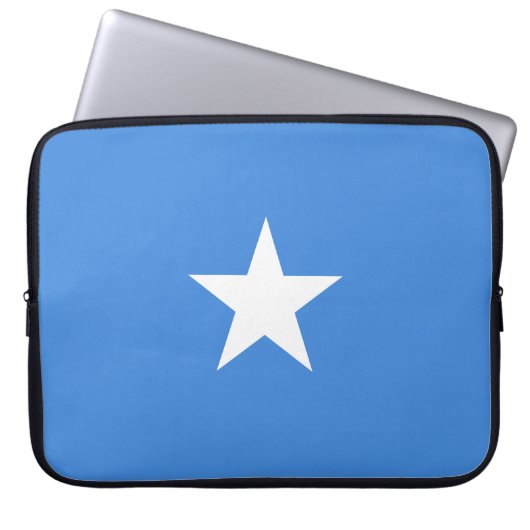 Flagge Somalias Laptopschutzhülle (Vorderseite)
