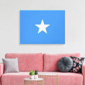 Flagge Somalias Leinwanddruck (Insitu (Wohnzimmer))