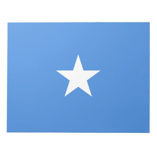 Flagge Somalias Notizblock (Vorderseite)