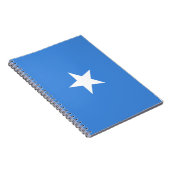 Flagge Somalias Notizblock (Rechte Seite)