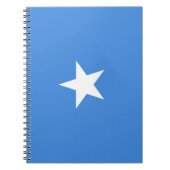 Flagge Somalias Notizblock (Vorderseite)