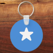 Flagge Somalias Schlüsselanhänger (Rückseite)