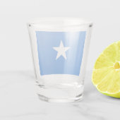 Flagge Somalias Schnapsglas (Rückseite)