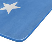 Flagge Somalias Schneidebrett (Ecke)