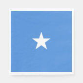 Flagge Somalias Serviette (Vorderseite)