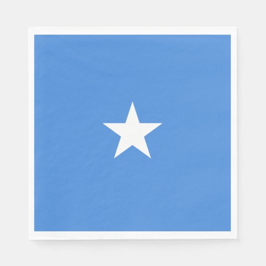 Flagge Somalias Serviette (Vorderseite)