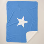 Flagge Somalias Sherpadecke (Vorderseite)