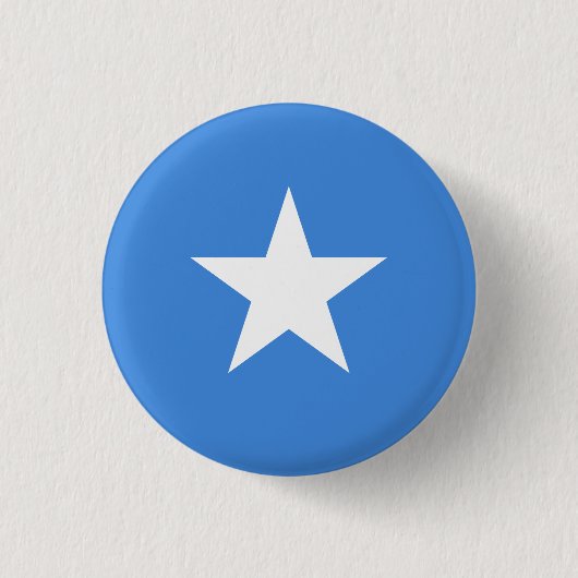 Flagge Somalias (Somalier) Button (Vorderseite)