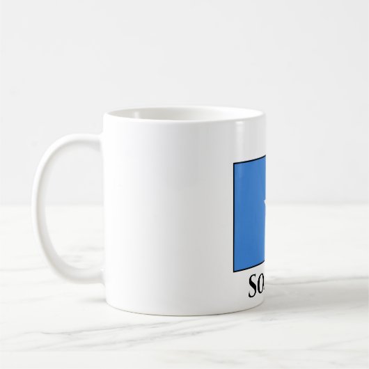 Flagge Somalias (Somalier) Kaffeetasse (Links)