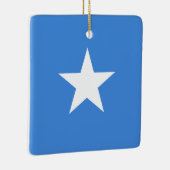 Flagge Somalias (Somalier) Keramikornament (Rechts)