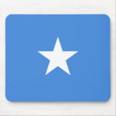 Flagge Somalias (Somalier) Mousepad (Vorne)