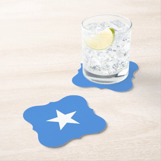 Flagge Somalias (Somalier) Untersetzer (Vor Ort)