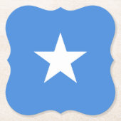 Flagge Somalias (Somalier) Untersetzer (Vorderseite)