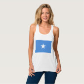 Flagge Somalias Tank Top (Vorderseite Vollansicht)