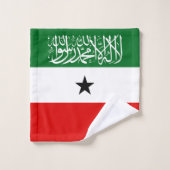 Flagge Somalilands Badhandtuch Set (Waschlappen)