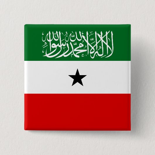 Flagge Somalilands Button (Vorderseite)