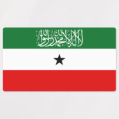 Flagge Somalilands Etiketten (Design 1)