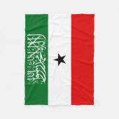 Flagge Somalilands Fleecedecke (Vorderseite)