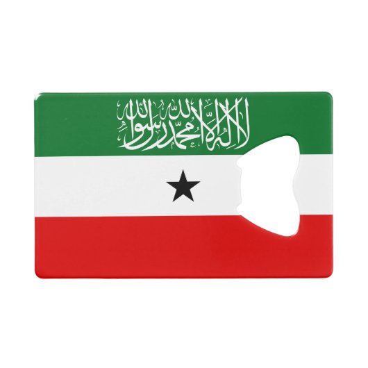 Flagge Somalilands Geldbeutel Flaschenöffner (Vorderseite (Horizontal))