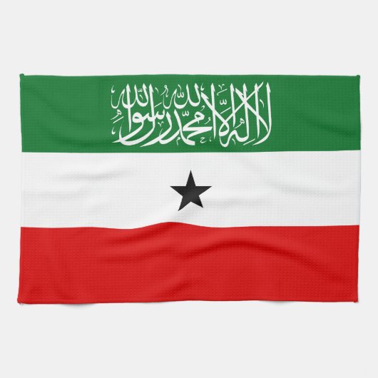 Flagge Somalilands Geschirrtuch (Horizontal)