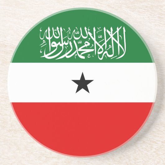 Flagge Somalilands Getränkeuntersetzer (Vorne)