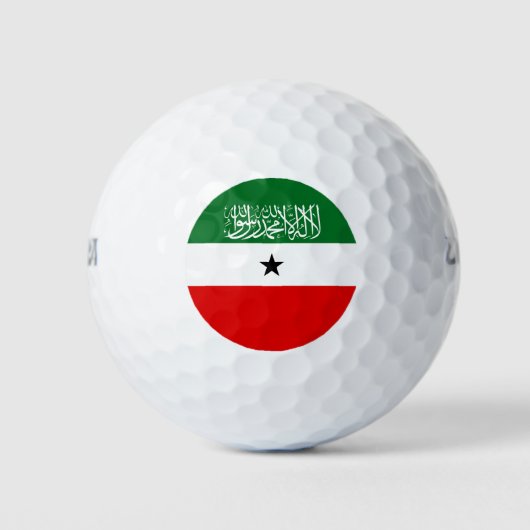Flagge Somalilands Golfball (Vorderseite)