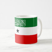 Flagge Somalilands Kaffeetasse (VorderseiteRechts)