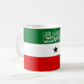 Flagge Somalilands Kaffeetasse (Vorderseite Links)