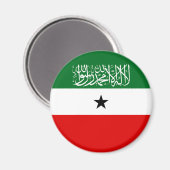 Flagge Somalilands Magnet (Vorderseite/Rückseite)