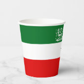 Flagge Somalilands Pappbecher (Vorderseite)