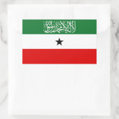 Flagge Somalilands Rechteckiger Aufkleber (Tasche)