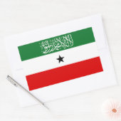 Flagge Somalilands Rechteckiger Aufkleber (Umschlag)