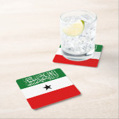 Flagge Somalilands Rechteckiger Pappuntersetzer (Vor Ort)