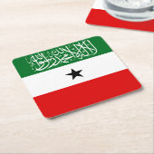 Flagge Somalilands Rechteckiger Pappuntersetzer (angewinkelt)