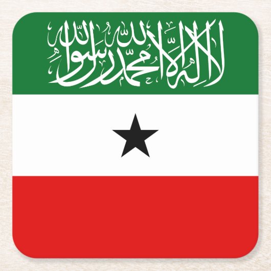 Flagge Somalilands Rechteckiger Pappuntersetzer (Vorderseite)