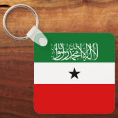 Flagge Somalilands Schlüsselanhänger (Vorderseite)
